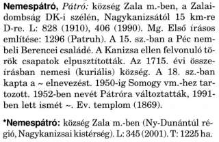 Nemespátró - Magyar Nagylexikon.jpg Nemespátró - Magyar Nagylexikon.jpg